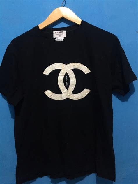 chanel t-shirts|Chanel tee shirts vintage.